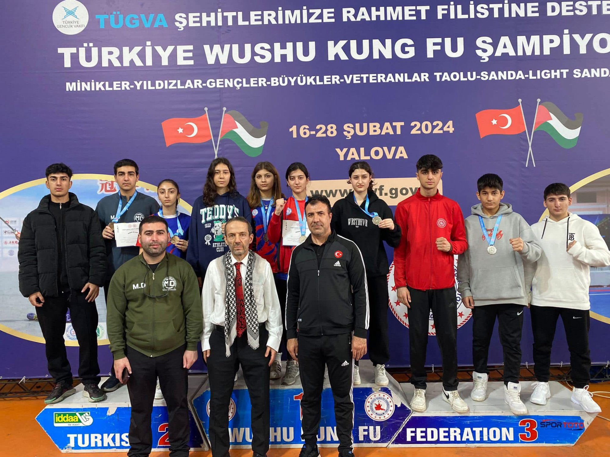 Malatya Wushucular Türkiye Wushu Kung Fu Şampiyonasında ter döktüler
